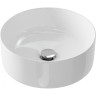 Раковина CERSANIT на столешницу CREA 38 RING 0 отверстие P-UM-CRE38/1-oc-R
